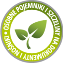 Osobne pojemniki i szczeliny na dokumenty papierowe i nośniki danych