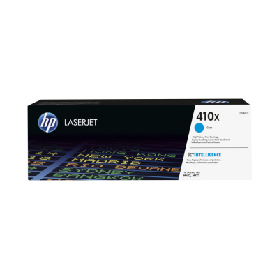 Toner oryginalny HP 410X 5K / CF411X / cyan