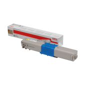 Toner oryginalny OKI C301 1.5K / 44973533 / żółty