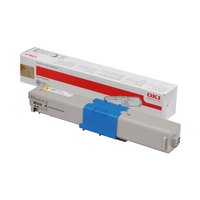 Toner oryginalny OKI C310 2K / 44469704 / żółty