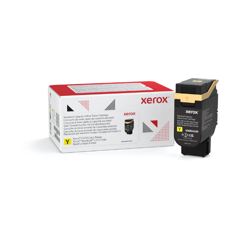 Toner oryginalny Xerox C410/C415 2K / 006R04680 / żółty